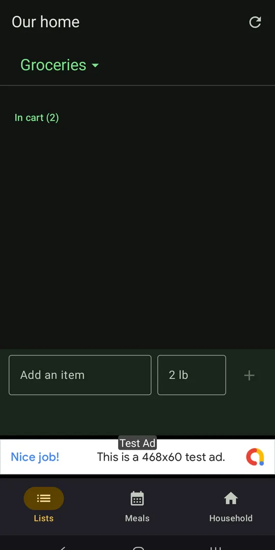 OurList: Alışveriş Listesi, Google Play'de ekran 1
